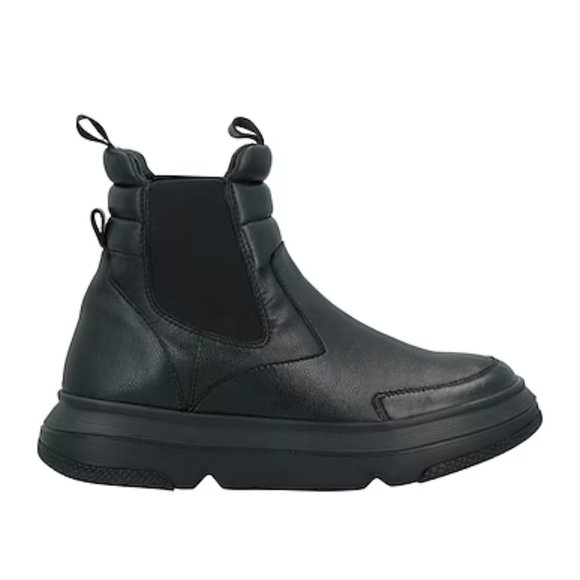 NWOT Emanuelle Vee Leather Ankle Boots (Made in Italy) - Picture 1 of 6